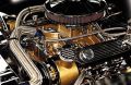 Rustoleum Engine Enamel color Golden. 