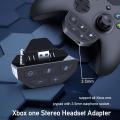 Adapter For Xbox One Wireless Gamepad Controller Sound Enhancer Stereo Headset Adapter 3.5mm headphone jack + charging port connection brand new and high quality. 