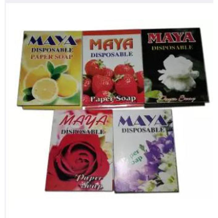 Disposable Paper Soap / Tissue Soap - 50 pcs