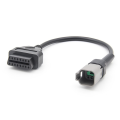 6PIN to 16PIN Diagnostic OBD2 Cable Adapter, OBDII Scanner Replacement for CAN AM Moto ATV UTV Motorcycle Bike Tools Durable Easy to Use. 
