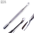 Cuticle Pusher Nail Art & Uv Gel Nail Polish Remover Tool for Fingernail Polish Manicure Pedicure Cuticle Trimmer Nail Art Tools, Stainless Steel Cuticle Pusher Double Head Spoon Remover Tools For Nail Care. 