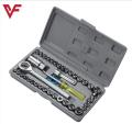 ORIGINAL - Aiwa 40 Pcs Socket Wrench Set Tool Kit Combination Set Small Travel Car Tool Set. 