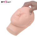 Rubber Silicone Mannequin Head for Eyelash Practice Training Cosmetology Makeup. 