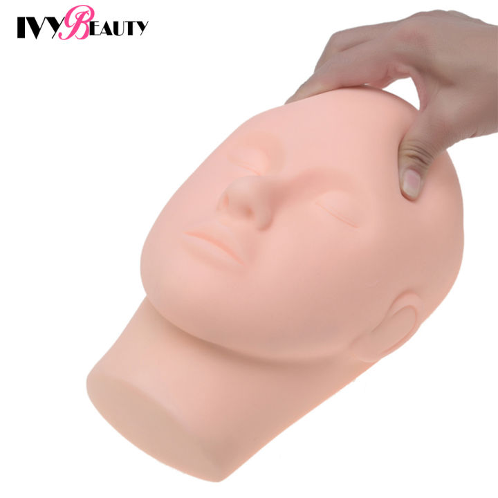 Rubber%20Silicone%20Mannequin%20Head%20for%20Eyelash%20Practice%20Training%20Cosmetology%20Makeup%20-%20Image%205