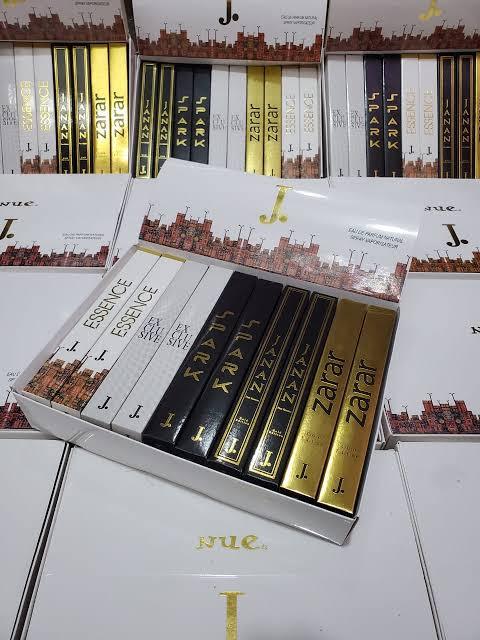 (J) Pocket Perfumes Set - Convenient, Stylish Fragrance