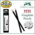 Faber_Castell Graphite Pencils HB #1111 Lead Pencil - Sketch Pencil ( 12 Pcs ). 