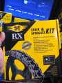 Rx Genuine Parts Chain Sprocket Kit (CG-125). 