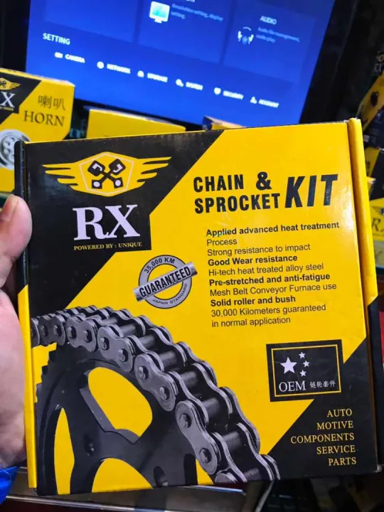Rx%20Genuine%20Parts%20Chain%20Sprocket%20Kit%20(CG-125)%20-%20Image%202