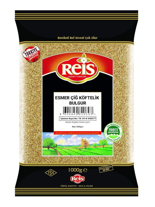 All Natural Whole Wheat Bulgur (Extra Fine)  wheat groats 2lb