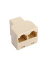 RJ45 Splitter PTCL NAYATEL Telephone Landline BroadBand Internet LAN. 