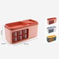 Multi-functional Spice Storage Rack-for Spice Jars,Cutlery Knife Holder. 