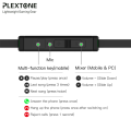Plextone G20 Type C Hammering Bass Magnetic Gaming In-Ear Earphones Noise Reduction HD Microphone. 
