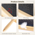 2 PCS Wool Carders, 6.1InchX4.8Inch Large Hand Carders for Wool, Craft Wool Felt Mixing Tool, Pet Slicker Brush Easy to Use. 
