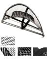 Car Seat Back Support Massage Cushion Mesh Relief Lumbar Brace Car Office Home. 