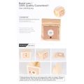 for Electrolux 5pcs Dust Bags Z1750 Z1760 Z1550 Z1560 Z1020 Z1220 Z209 Vacuum Cleaner Replacement Paper. 