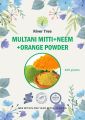 Multani Mitti + Neem Powder + Orange Powder 100 grams fine grade. 
