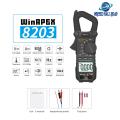 WinAPEX ET8203 AC / DC Clamp Meter ampere measure Multimeter 6000 Counts True RMS Digital Clamp Meter with Square Output. 