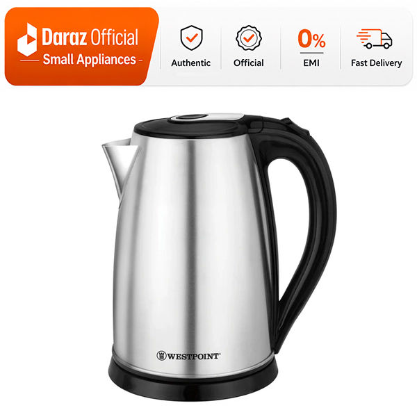 Westpoint Deluxe Cordless Electric Kettle WF-6172 Liter 1.8