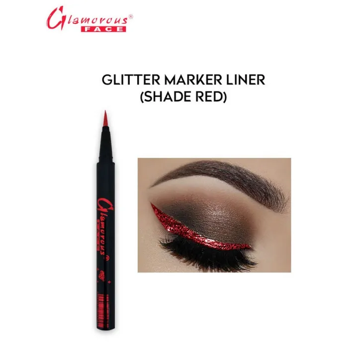Glamorous%20Face%20Glitter%20Marker%20Liner,%20Pigmented%20Colour%20Eyeliner,%20Long%20Lasting%20Colour%20Liner%20For%20Women%20&%20Girls%20-%20Image%202