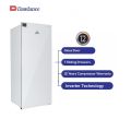 Dawlance Refrigerator 1035WB Avante + Glass Door Inverter Cloud White Vertical Freezer 55% Energy Saving 12 Years Compressor Warranty. 