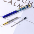 Office School Supplies Rose Gold Pen Fresh Artificial flowerss Signature Office School Supplies Ball Pen. 