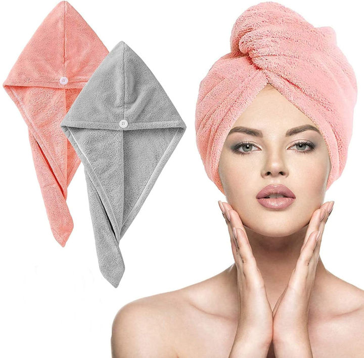 Best%20quality%20hair%20dryer%20cap%20towel%20,%20bath%20cap%20towels%20for%20girls/%20Hair%20Turbie%20twist/%20microfiber%20towel%20for%20long%20hair%20head%20towel%20magic%20towel%20wrap%20hair%20cap%20for%20after%20shower%20cotton%20towel%20soft%20fabric%20turban%20towel%20hair%20care%20smooth%20growth%20-%20Image%202