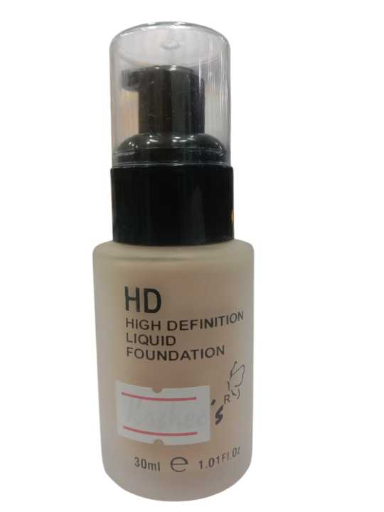 HD High Definition Liquid Foundation – Flawless, Full Coverage Makeup ...