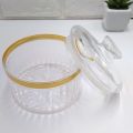 Multipurposed Mini Acrylic Jar, Sugar Storage Jar Container Organizer Canister Jar for Kitchen. 