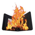 Magic Trick Flame Fire Wallet Big Flame Magician Trick Wallet Stage Street Show Raging Wallet Fire Magic Hudduo. 