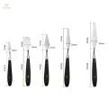 5x Wood Handle Metal Spatula Oil Texture Acrylic Painting Art Tool. 