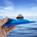 Titanic Cruise Ship Unsinkable Fluid Drip Bottle Decoration - Acrylic Design - Ice Berg And Ship - Car Dashboard Decoration. 