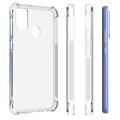Infinix Smart 6 Transparent Soft Silicone Back Cover Slim Fit, Shockproof, Scratch-Resistant, Crystal Clear Case. 