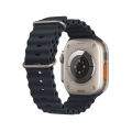 Ocean Silicon Straps for \Smart Watches | 42/44/45/49 mm Dial Sizes Random Color. 