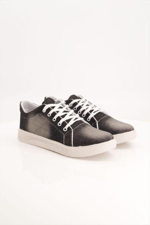 Black Jeans Sneaker For Womens