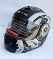HELMET 3 in 1 Flipup FOR BIKE MOTORCYCLE - DUAL VISOR. 