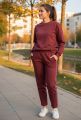 Maroon Terry Pyjama Trouser for Men & Women | Winter Pyjamas | Casual Wear. 