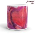 Happy Valentines Day Printed Mugs Coffee Tea Travel Customized Cute Mug. 