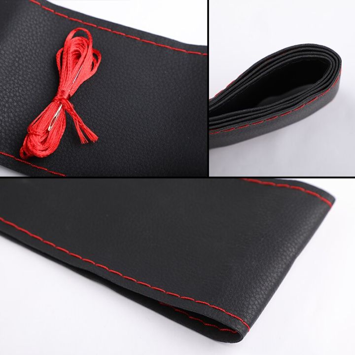 Car%20Steering%20Wheel%20Cover%20Fashion%20Sport%20Hand%20Stitches%20Soft%20Anti%20slip%20_%20Car%20steering%20cover%20With%20Theard%20-%20Image%204