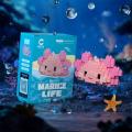 Lego Toys Ocean Series Animal Building Blocks Clownfish Turtle Dolphin Crab Education Toy Birthday Gift for Kids. 