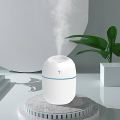 Ultrasonic Mini Air Humidifier 220ML Aroma Essential Oil Diffuser for Home Car USB Fogger Mist Maker with LED Night Lamp Humidifiers, mini humidifier sprayers. 