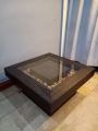 Aquatic Wooden Coffee Table - Exquisite Living Room Center Table for Stylish Cocktails and Unique Home Decor. 