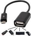 Micro USB 2.0 OTG Cable, On The Go Adapter, Male Micro USB to Female USB for LG G4,Samsung S6 Edge S4 S3 Android Smart Phones Tablets with OTG Function by Master Cables. 