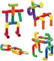 DIY Creative Building and Construction Toys  Pipe Building Block Toy for Kids - Multi Color. 