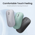 UGREEN Silent Wireless Mouse Adjustable 4000 DPI For MacBook Tablet Computer Laptop PC Mice 3cm Slim Quiet 2.4G Wireless Mouse. 
