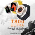 smart watch 7 STRAPS Ultra Smart Watch T800 ULTRA SMARTWATCH 1.99 inch The Smart Watch That Does It All Calls Texts Music Fitness Tracking and More (T800 Black ) Waterproof Wireless Charging. 