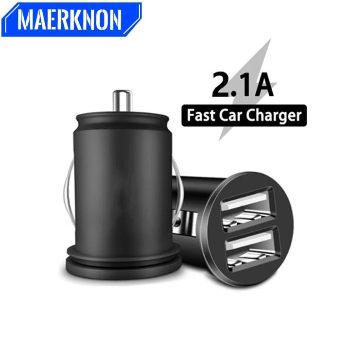 Mini Dual USB Car Charger Quick Charge 3.0 4.0 Phone Charger For iPhone Samsung Xiaomi mi8 QC3.0 Fast Charging charger in car