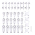 105 Pack Picture Hangers for Hard Wall Concrete Wall Hanging Photo Frames Drywall Hook Art Painting Display Hangers Clock Wedding Photos Hanging Hardware Kit for Home Office. 