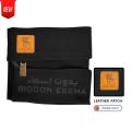 Niqab for Girls Saudi Style with Bidoon Essma Leather Patch and logo steel clip | Niqab 15X15 and Hijab for girls Women Gift |Saudi forehead Niqab High Imported Quality Korean fabric |Ready to wear Hijab Niqab | Princess Crown Niqab Hijab Zip Patti. 