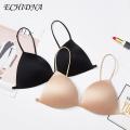 ECHIDNA Lady Bra Spaghetti Straps One PIece Thin Shoulder Strap Lady Bra. 