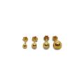 Ball Nose Pin in Pure Gold | Stud Nose Pin-Gold-Simple and Elegant Designs. 
